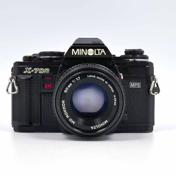 Minolta X-700 mit Minolta MD 50mm/1.7 | Clean-Cameras.ch