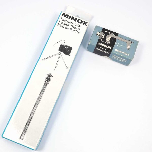 Minox Taschenstativ + Minox Stativkopf | Clean-Cameras.ch
