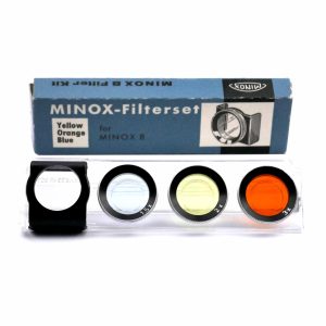 Minox Filterset Gelb-Orange-Blau zu Minox B | Clean-Cameras.ch