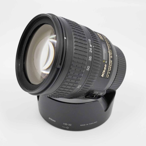Nikon Occasion AF-S 18-70 mm 3.5-4.5 G ED | Clean-Cameras.ch