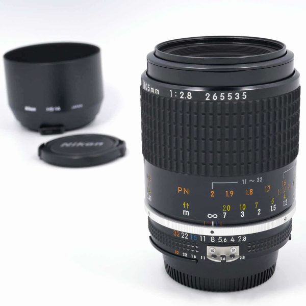 Nikon AI-S Micro-Nikkor 105 mm/2.8  + HS-14 | Clean-Cameras.ch
