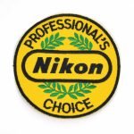 Nikon Stoff Badge | Clean-Cameras.ch