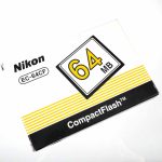 Nikon Compact Flash Karte 64 MB (EC-64CF) | Clean-Cameras.ch