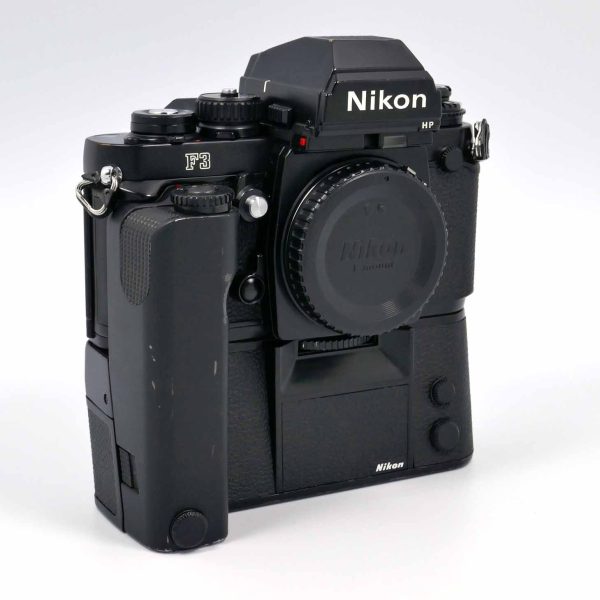 Nikon F3 HP mit Motor MD-4 und MF-6 | Clean-Cameras.ch