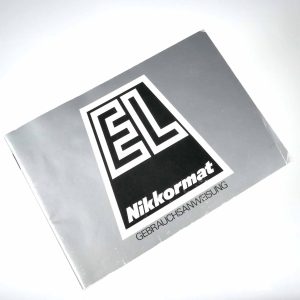 Nikon Bedienungsanleitung Nikkormat EL | Clean-Cameras.ch