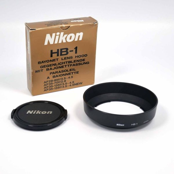 Nikon Original HB-1 Gegenlichtblende + Deckel 62 mm | Clean-Cameras.ch