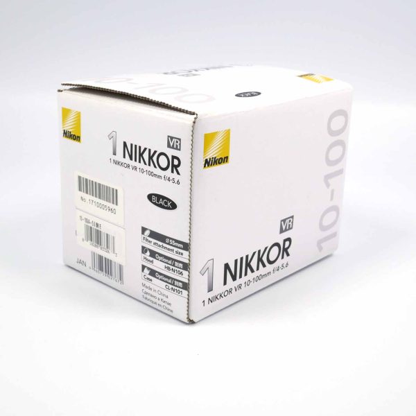 Occasion: Nikon 1 Nikkor VR 10-100 mm 4.0/5.6 | Clean-Cameras.ch