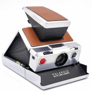 Polaroid SX-70 silver-brown | Clean-Cameras.ch