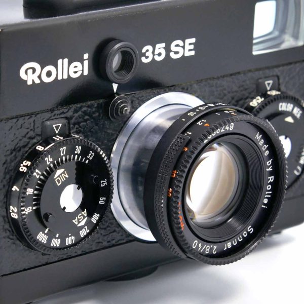 Rollei 35SE + Batterie + Zubehör | Clean-Cameras.ch