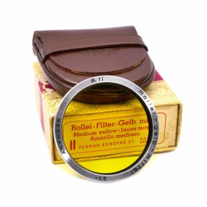 Rollei Filter Gelb mittel Bajonett II | Clean-Cameras.ch