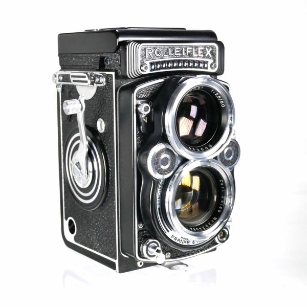 Rolleiflex 2.8F Carl Zeiss Planar 2.8/80 mm (K7F) + Zubehör | Clean-Cameras.ch