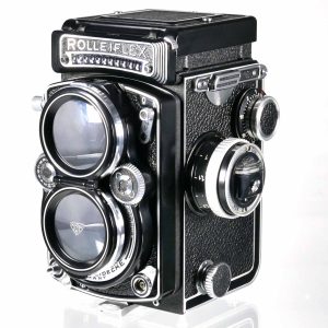 Rollei Rolleiflex 2.8E (K7E) mit viel Zubehör | Clean-Cameras.ch