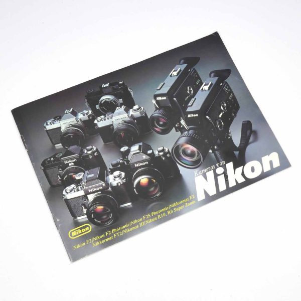 Werbebroschüre für Nikon F