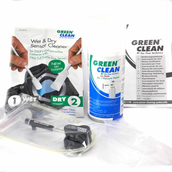 Green Clean Mini Vacuum Sensor Cleaner Traveller Kit (SC-4100) | Clean-Cameras.ch