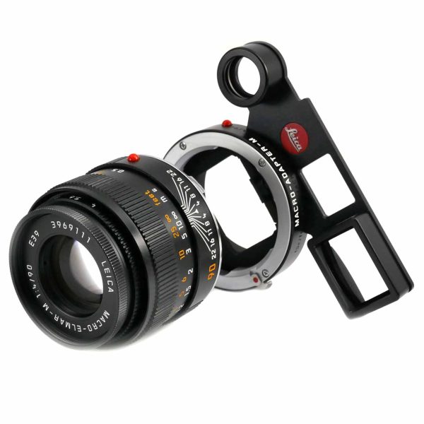 Leica Macro-Elmar-M 1:4/90mm (11633) + Leica Macro-Adapter M (14409) | Clean-Cameras.ch