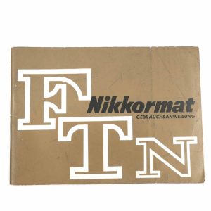 Nikkormat FTn Bedienungsanleitung deutsch
