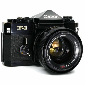 Canon F-1 + 55mm / 1.2 S.S.C.