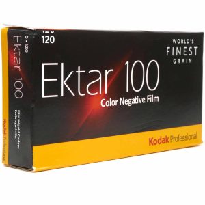 5x Kodak Ektar 100 Color Negativ Film 120