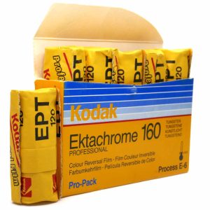 6x Kodak Ektachrome Professional 160T EPT 120