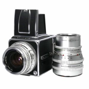 Hasselblad 500C + 80mm + 150mm + A12 Magazin+ Zubehör