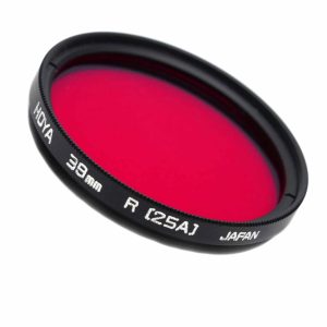 Hoya R (25A) Rotfilter 39mm