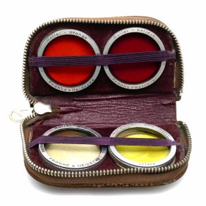 Rolleiflex Filterset UV-Gelb-Orange-Rotfilter mit Bajonett I