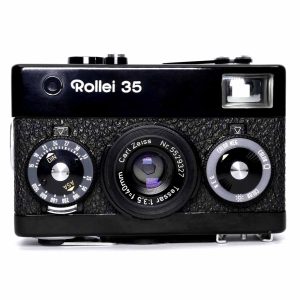 Rollei 35 (schwarz / black paint) Made in Germany