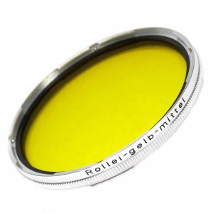 Rollei Rolleiflex Filter gelb-mittel Bajonett VI