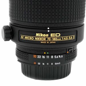 Nikon AF Micro Nikkor 70-180mm /4.5-5.6 D from clean-cameras