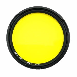 B+W Gelbfilter mit Rollei Bajonett III zu Rolleiflex Kameras