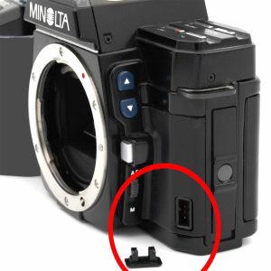 Minolta Fernauslöserkontakt Abdeckung