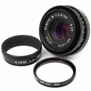 Leica Elmar-M 2,8/50mm black(11831) von clean-cameras