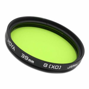 Grünfilter für Leica-M Objektive mit E39 Filtergewinde