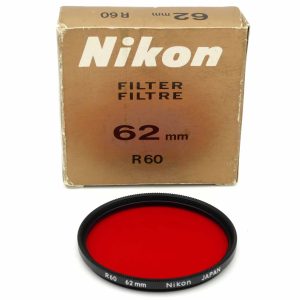 Rotfilter Nikon R60 Filter 62mm von clean-cameras in Neuzustand