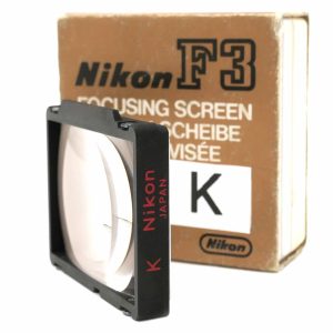 Nikon F3 Einstellscheibe K
