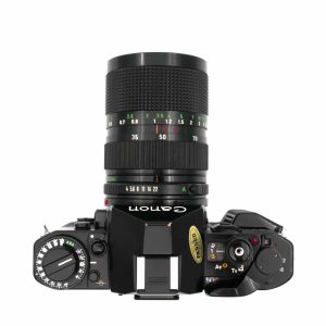 Canon A-1 + Canon FD mit Canon Zoom 30-70mm/4 revidiert clean-cameras
