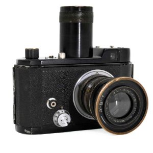 Berning Robot II Luftwaffen-Eigentum mit Tele-Xenar 7,5cm/3.8