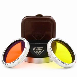 Rolleiflex Filterset Bajonett I mit Gegenlichtblende